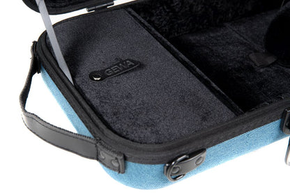 GEWA Violin Case, Bio-A, Oblong, 4/4-1/2, Music Pocket & Adjustable Neck Pad,