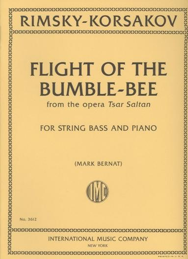 Rimsky-Korsakov, N. (Bernat): Flight of the Bumble Bee (Bass and Piano)