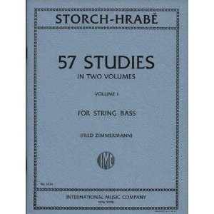 Storch-Hrabe (Zimmerman): 57 Studies Vol.1 (bass)