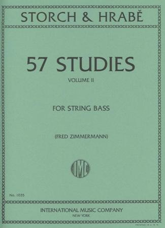 Storch-Hrabe (Zimmerman): 57 Studies Vol.2 (bass)