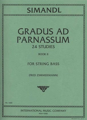 Simandl (Zimmerman): 24 Studies ''Gradus ad Parnassum'' Vol.2