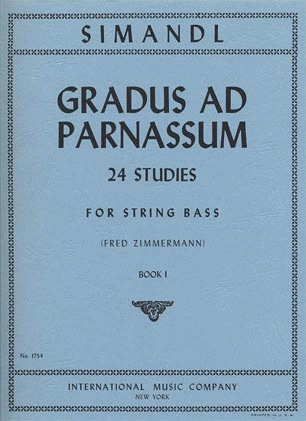Simandl (Zimmerman): 24 Studies ''Gradus ad Parnassum'' Vol.1