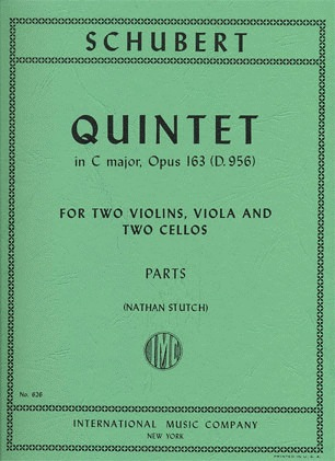 Schubert, Franz: Quintet in C Major Op.163 (2 violins, viola, 2 cellos)