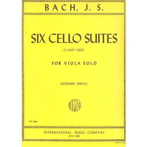 Bach, J.S. (Davis): 6 Suites (viola)