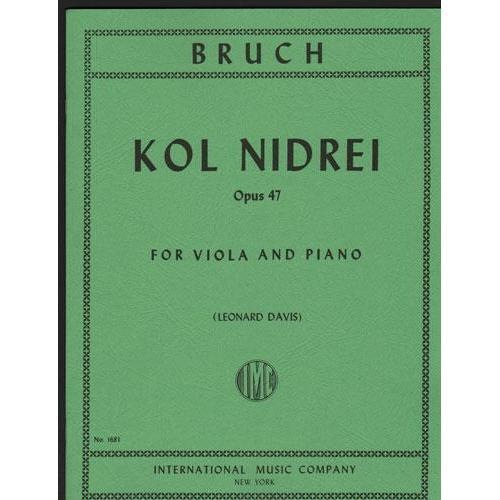 Bruch, Max: Kol Nidrei (viola & piano)