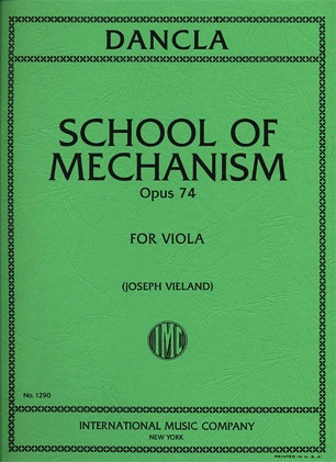 Dancla, Charles (Vieland): School of Mechanism Op.74 (viola)