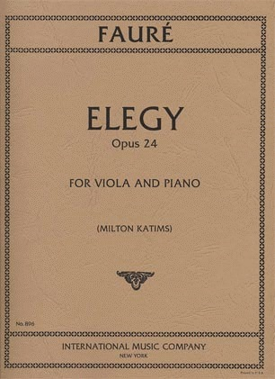 Faure, G. (Katims): Elegy Op.24 (viola & piano)