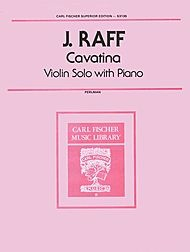 Raff, J.: Cavatina (violin & piano)