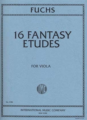 Fuchs, L.: 16 Fantasy Etudes (viola) IMC
