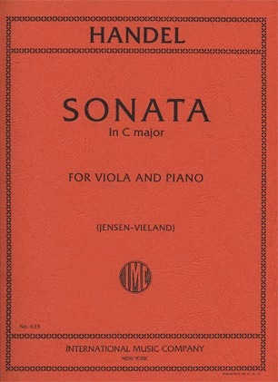 Handel, G.F. (Jensen-Vieland): Sonata in C Major (Viola & Piano)