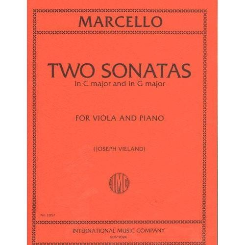 Marcello, Benedetto: Two Sonatas in G & C major (viola & piano) IMC