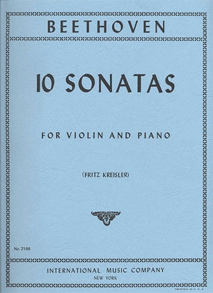 Beethoven, L. van (Kreisler): 10 Sonatas 2 part set (Violin & Piano)