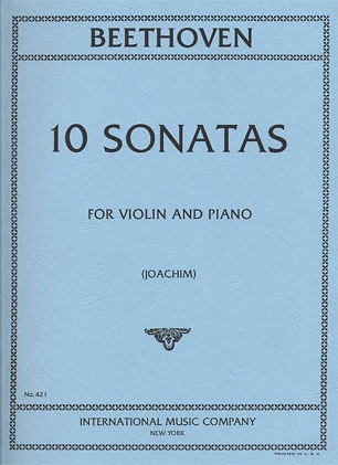 Beethoven, L. van (Joachim): 10 Sonatas for Violin & Piano 2 part set