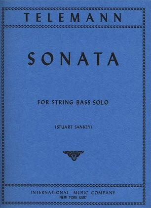 Telemann, G.P.: Sonata-orig.Viola da Gamba (bass solo)