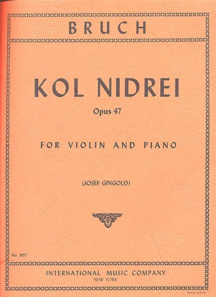 Bruch, Max: Kol Nidrei (violin & piano)