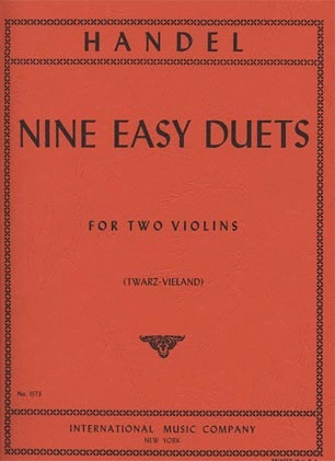 Handel: Easy Duets (2 violins) IMC