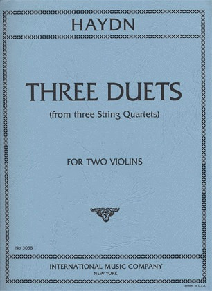 Haydn, F.J.: Three Duets from Three String Quartets (2 violins)