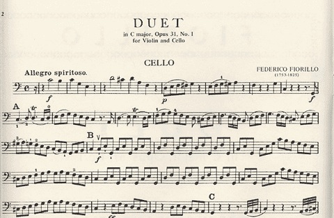 Fiorillo, Federico: Duet in C major Op.31 No.1 (Violin & Cello)