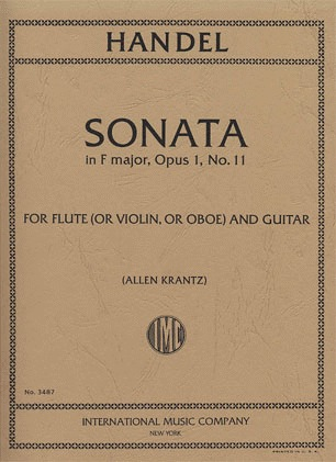 Handel, G.F.: Sonata in F Major Op.1 No. 11 for violin & guitar