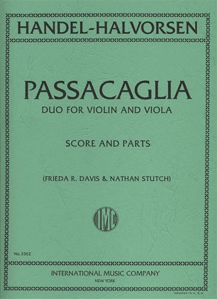 Handel-Halvorsen: Passacaglia (Violin & Viola)