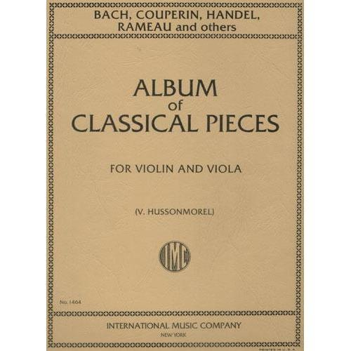 Hussonmorel: Album of 6 Classical Pieces (violin & viola)