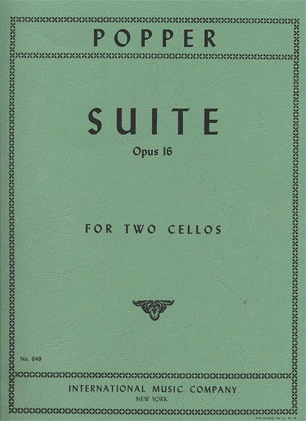Popper, D.: Suite Op.16 (2 Cellos)