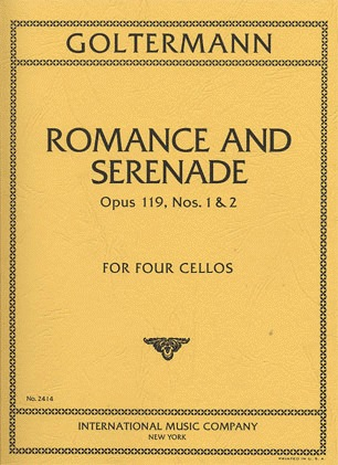 Goltermann, Georg: Romance & Serenade Op.119 #1&2 (4 cellos)