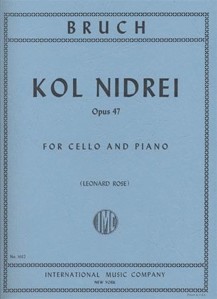 Bruch, Max (Rose): Kol Nidrei Op.47 (Cello & Piano) IMC