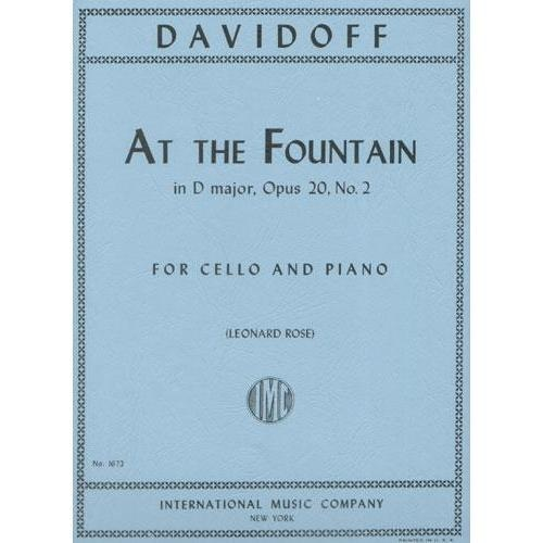 Davidov, Carl (Rose): At the Fountain Op.20 #2 (cello & piano)