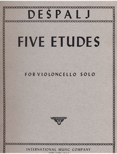 Despalj, Valter: Five Studies (cello)