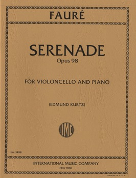 Faure, Gabriel: Serenade Op.98 (cello & piano)