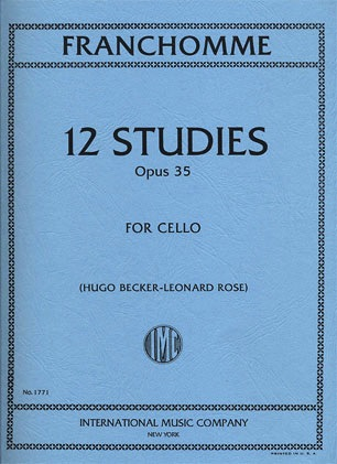 Franchomme (Becker-Rose): Etudes Op.35 (cello)