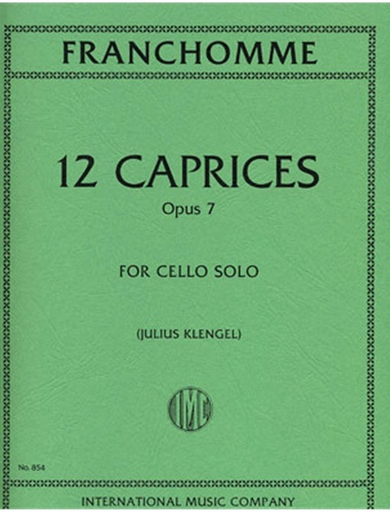 Franchomme, Auguste (Klengel): Caprices Op.7 (cello)