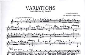 Kreisler, Fritz: Variations on a theme by Corelli (violin & piano)