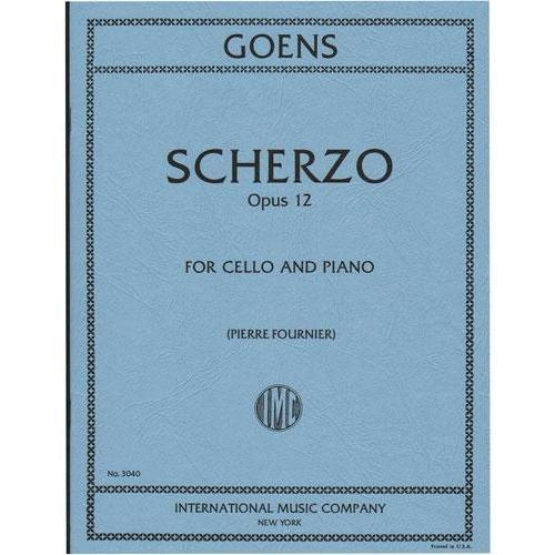 Goens, Daniel van: Scherzo Op.12 (cello & piano)