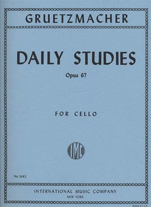 Gruetzmacher: Daily Studies Op.67 (cello)