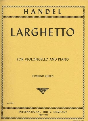 Handel, G.F.: Larghetto (cello & piano)