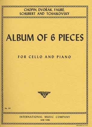 International Music Album of Six Pieces (cello & piano)