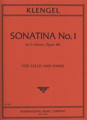 Klengel: Sonatina No.1 in C minor, Op.48 (cello & piano)