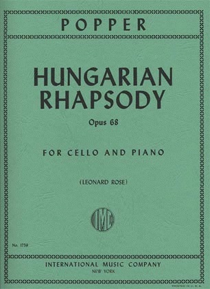 Popper (Rose): Hungarian Rhapsody, Op.68 (cello & piano) IMC