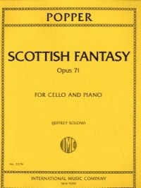 Popper (Solow): Scottish Fantasy, Op.71 (cello & piano)