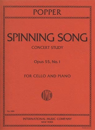 Popper: Spinning Song - Concert Study No.1, Op.55 (cello & piano)