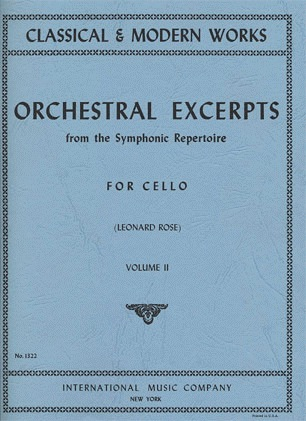 Rose, Leonard: Orchestral Excerpts Vol.2 (cello)