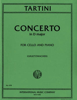 Tartini, Giuseppe: Concerto in D major (cello & piano)