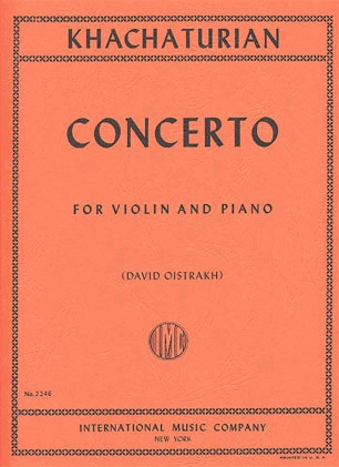 Khachaturian (Oistrackh): Concerto (violin & piano) international