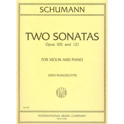 Schumann, Robert: Sonatas Op.105, 121 (violin & piano)