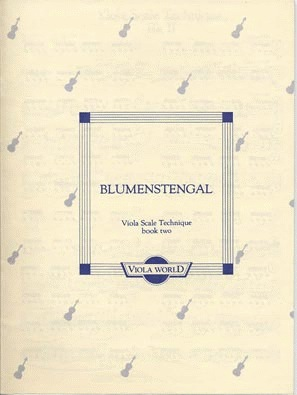 Blumenstengel, A. (Arnold): Viola Scale Technique book 2