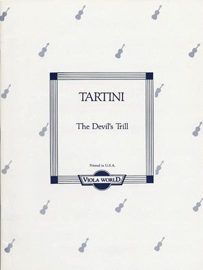 Tartini, Giuseppe (Arnold): Devil's Trill  Sonata (viola & piano) Viola World Publications