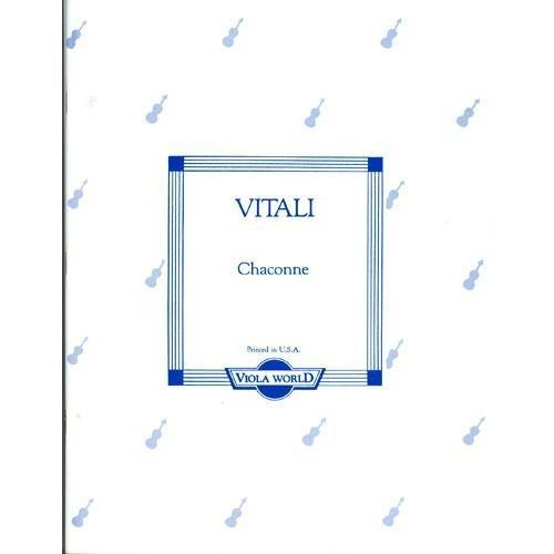 Vitali (Arnold): Chaconne (viola & piano)
