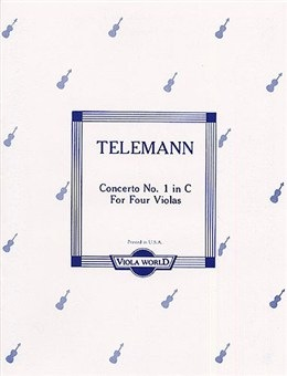 Telemann, G.P. (Arnold): Concerto No. 1 in D for 4 Violas